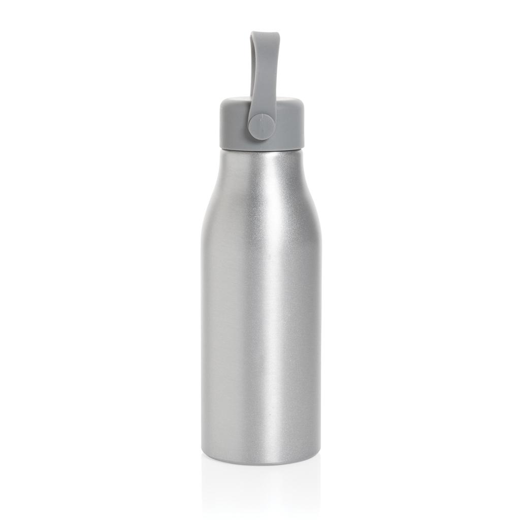 Pluto RCS Certified recycled aluminium bottle 680ml silver