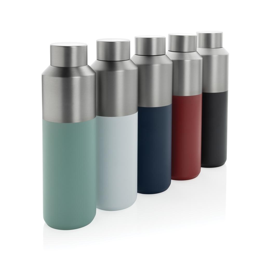 Fluid RCS certified recycled steel water bottle 600ml navy
