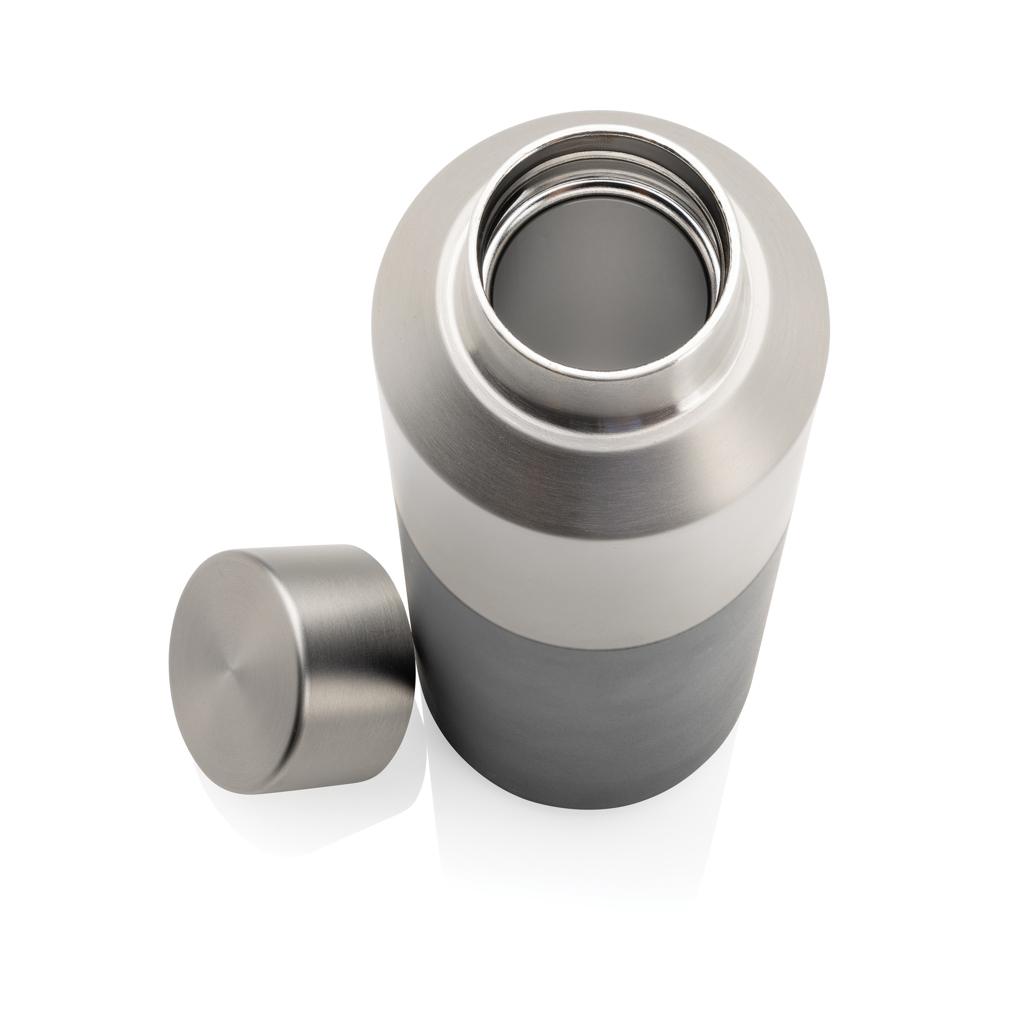 Fluid RCS certified recycled steel water bottle 600ml black