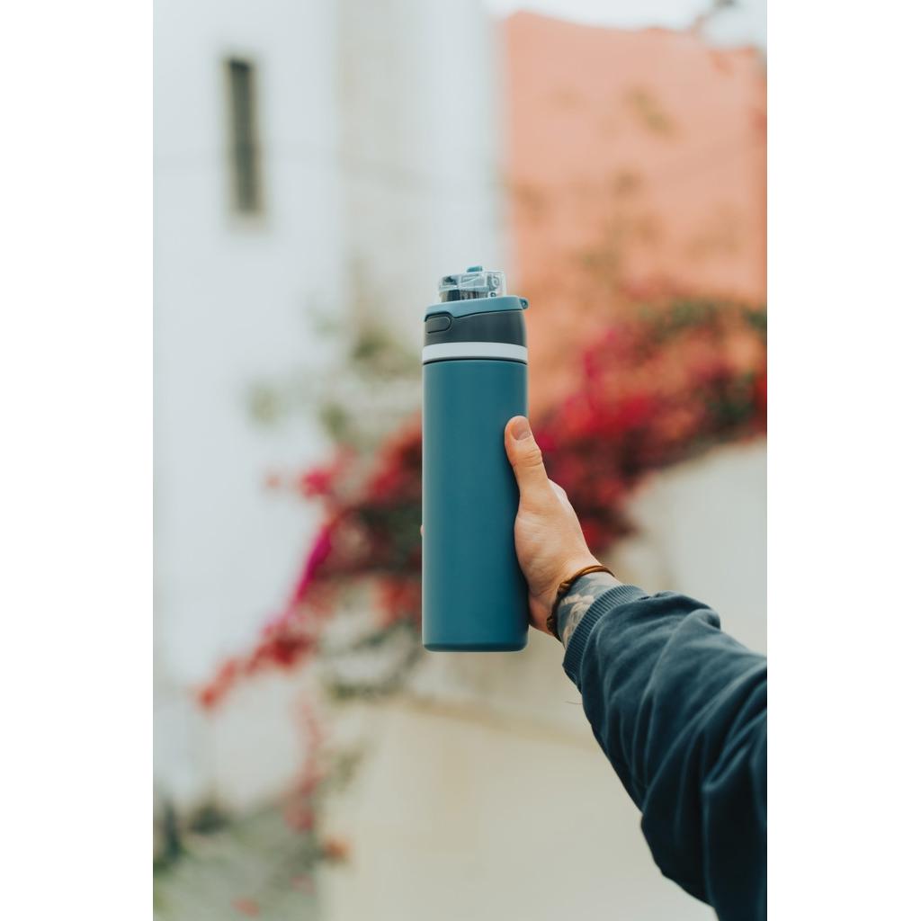 Omni Sip RCS certified re-steel lockable bottle 700ml black