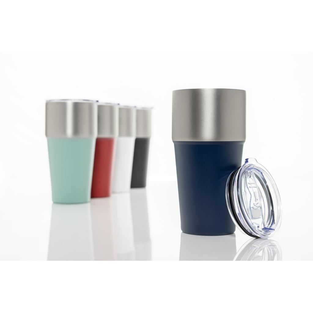 Fluid RCS certified recycled steel tumbler 500ml green