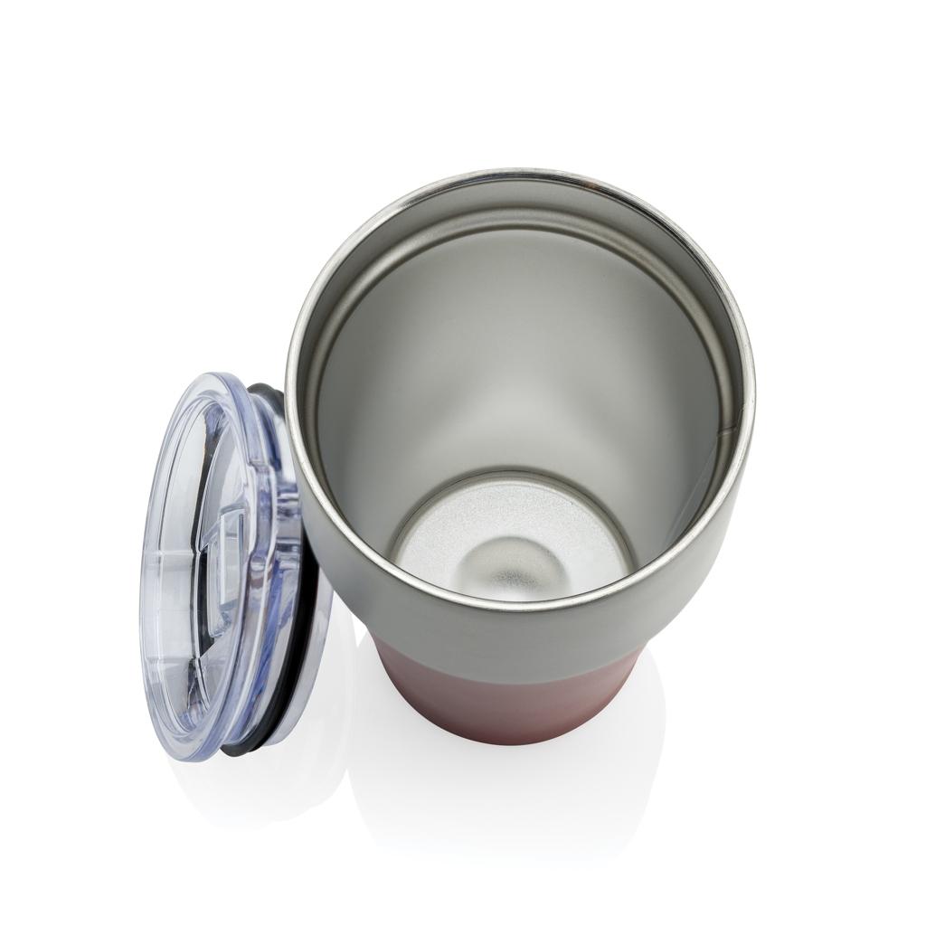 Fluid RCS certified recycled steel tumbler 500ml red