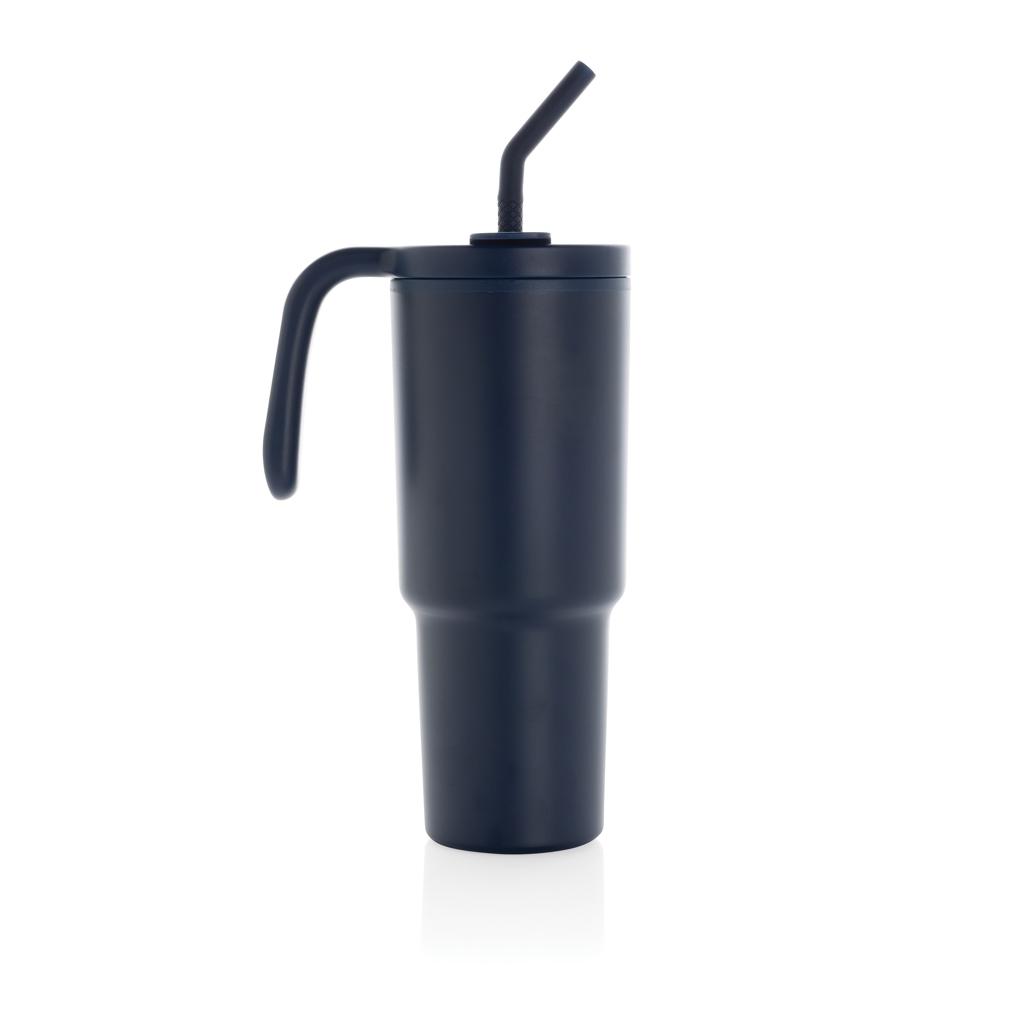 Graphic 360 RCS certified recycled steel tumbler 900ml navy