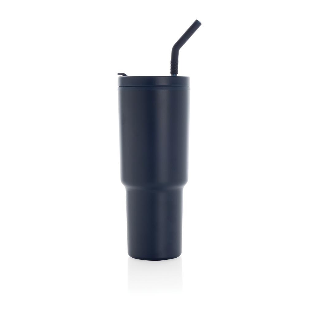 Graphic 360 RCS certified recycled steel tumbler 900ml navy