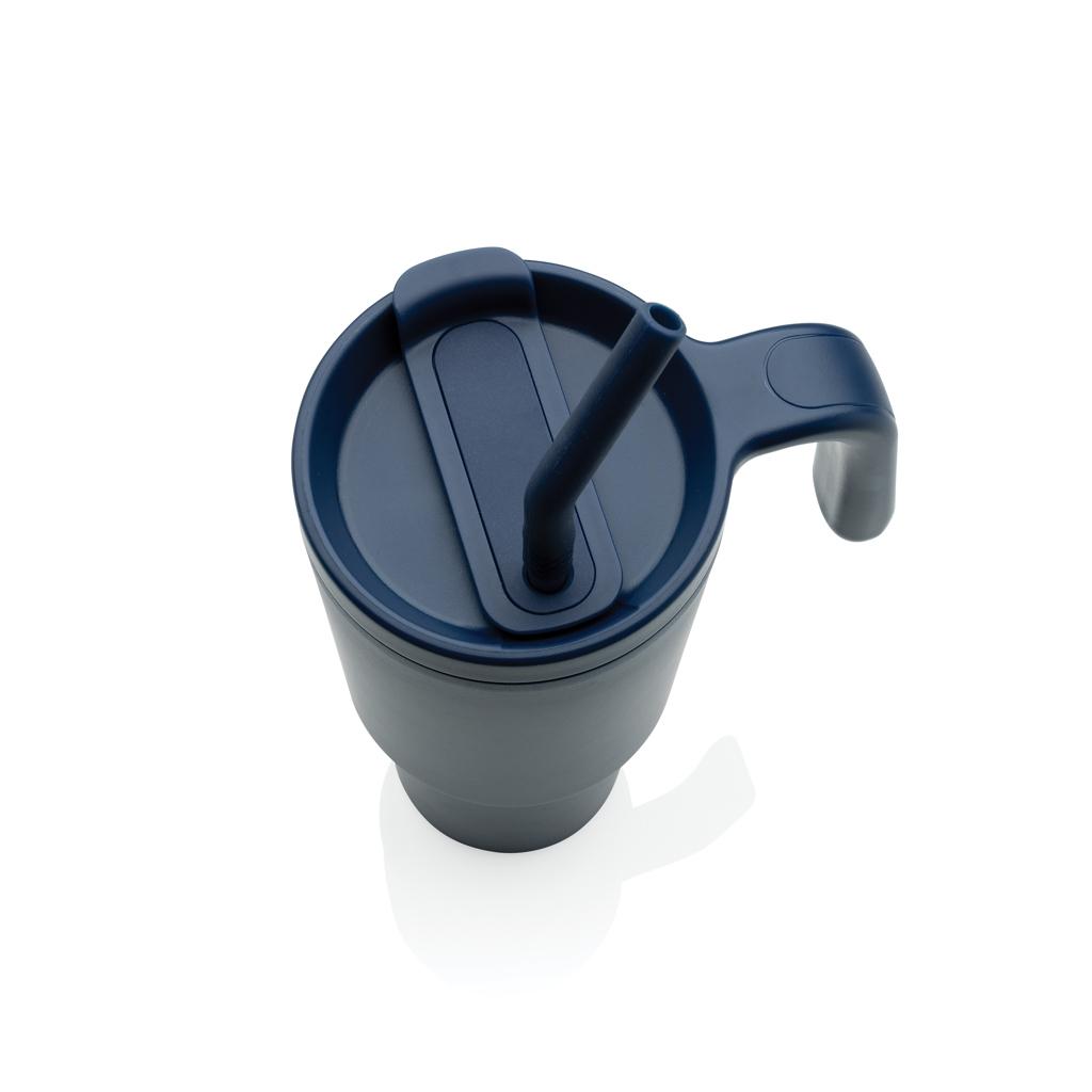 Graphic 360 RCS certified recycled steel tumbler 900ml navy