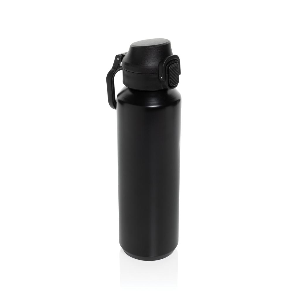 Via RCS Re-steel lockable sport bottle 600ML black