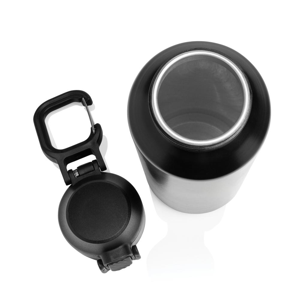 Via RCS Re-steel lockable sport bottle 600ML black