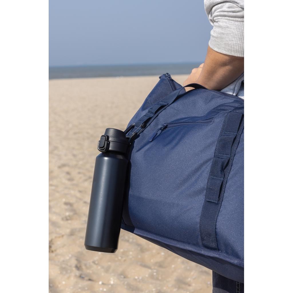 Via RCS Re-steel lockable sport bottle 600ML black