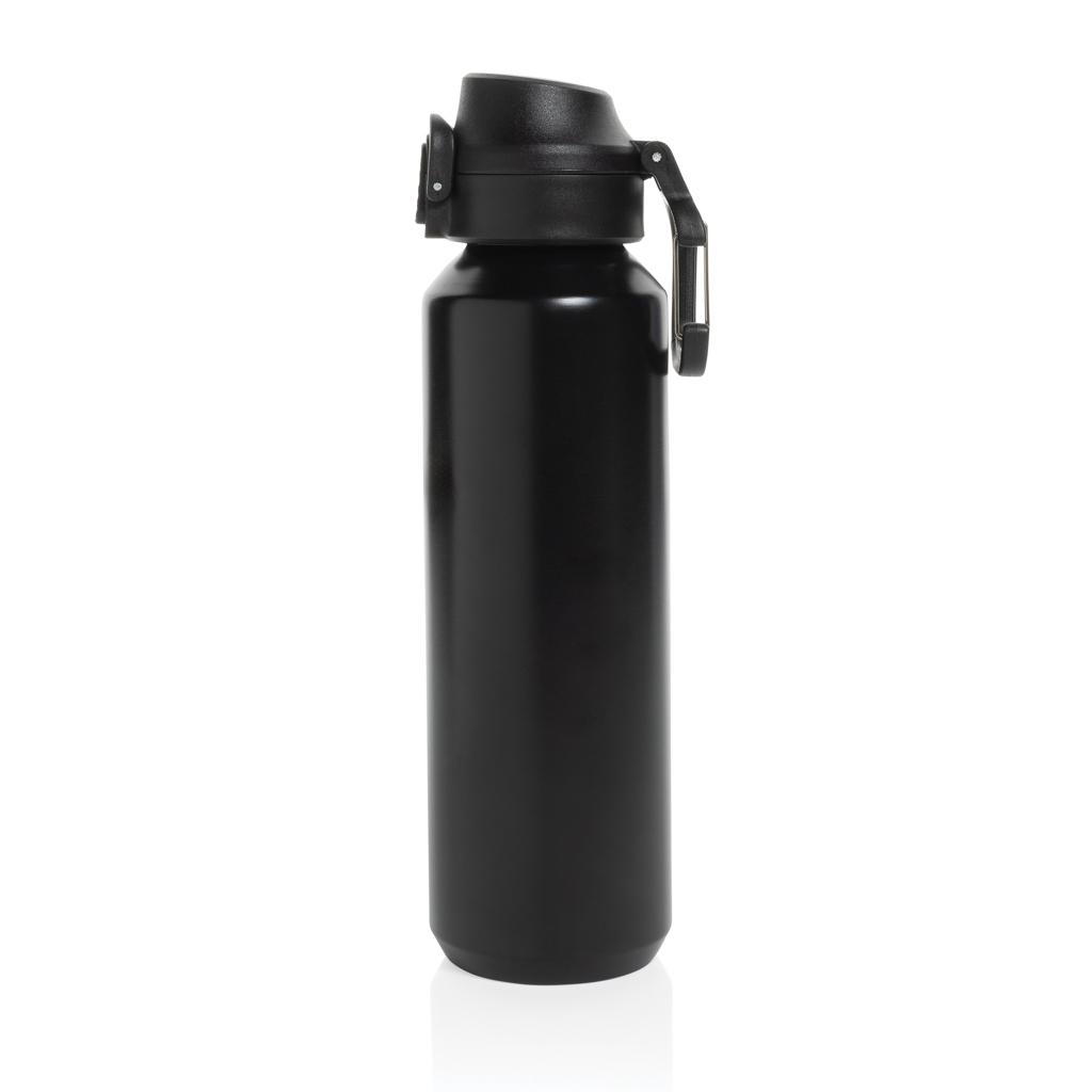 Via RCS Re-steel lockable sport bottle 600ML black
