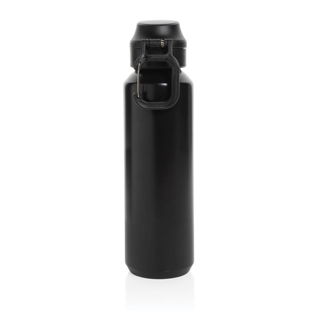 Via RCS Re-steel lockable sport bottle 600ML black