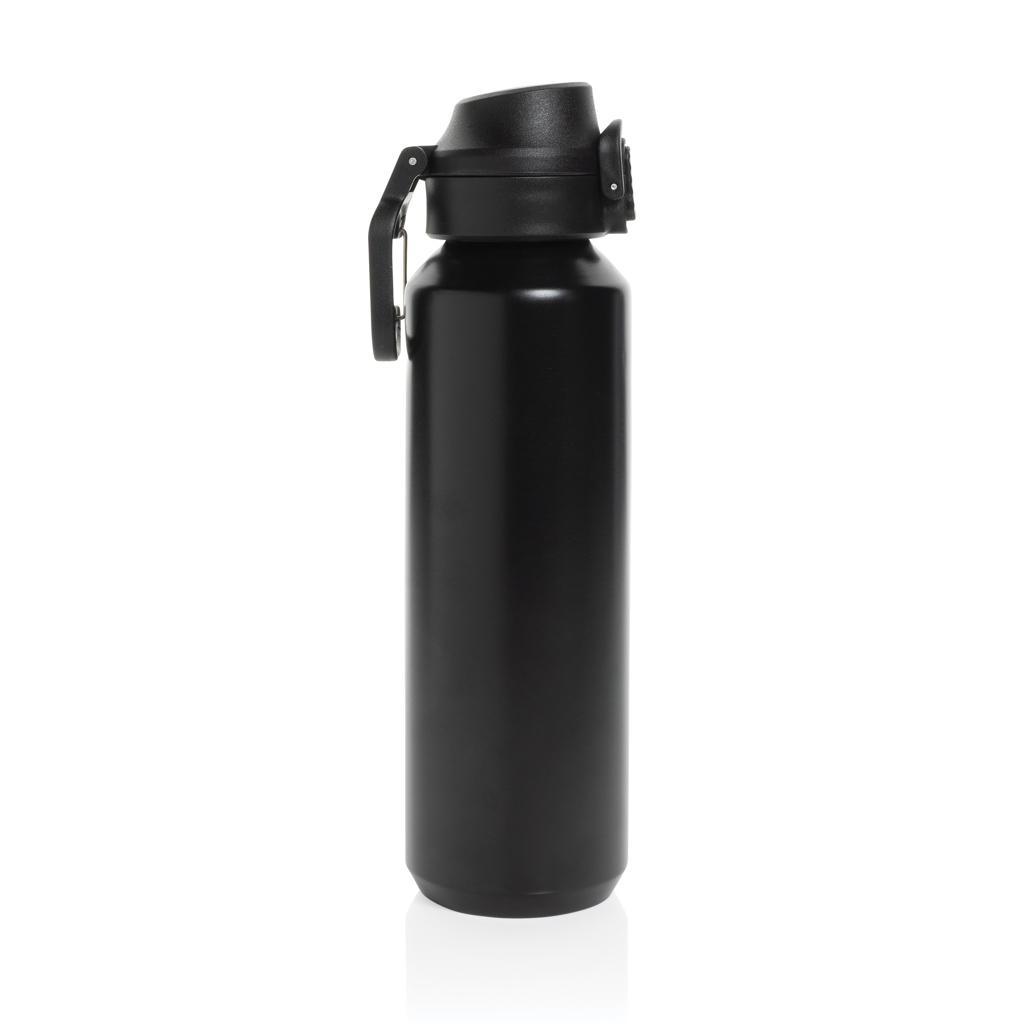 Via RCS Re-steel lockable sport bottle 600ML black