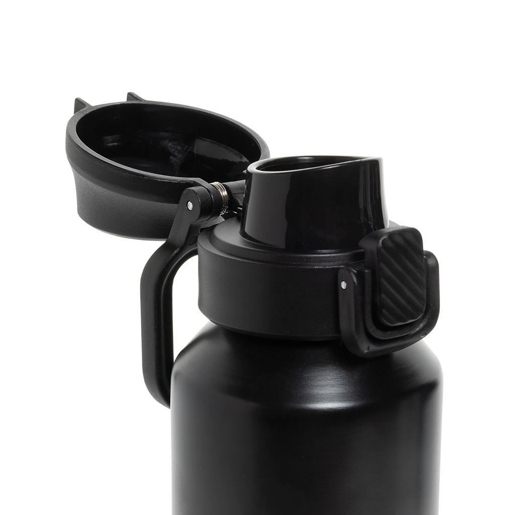 Via RCS Re-steel lockable sport bottle 600ML black