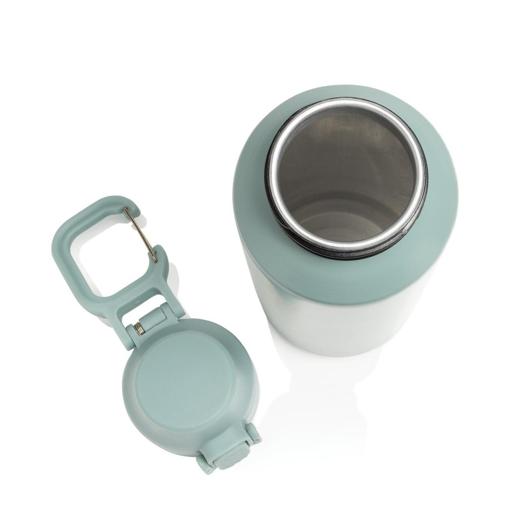 Via RCS Re-steel lockable sport bottle 600ML green