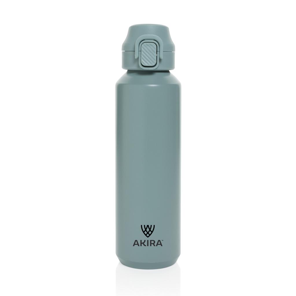 Via RCS Re-steel lockable sport bottle 600ML green