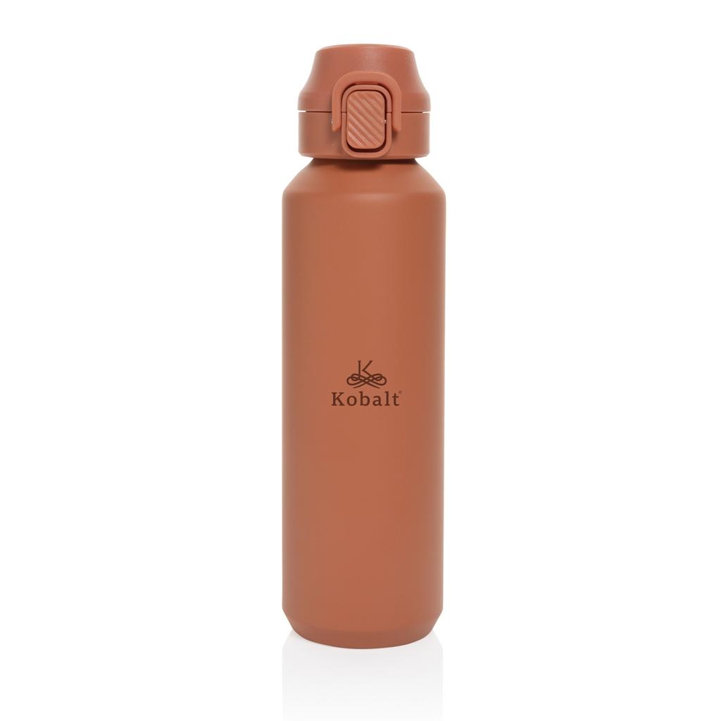 Via RCS Re-steel lockable sport bottle 600ML orange