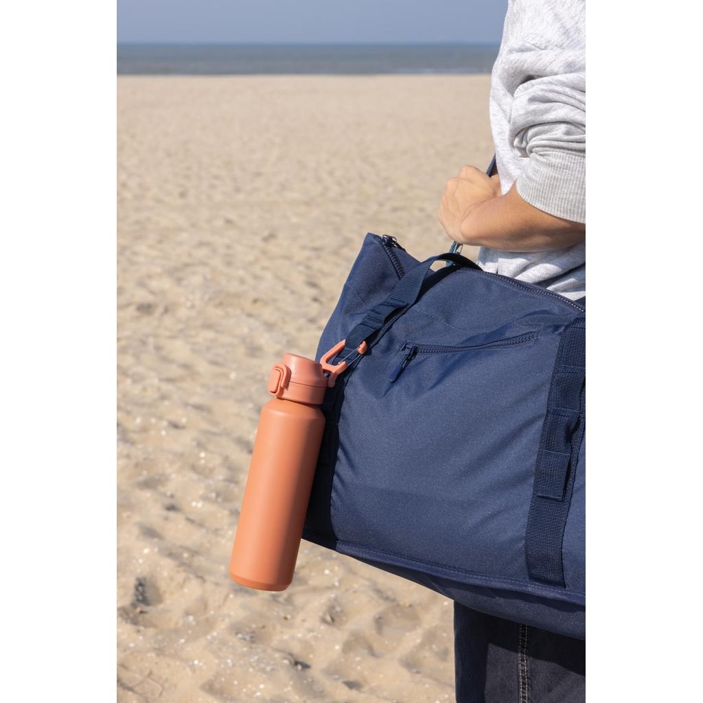 Via RCS Re-steel lockable sport bottle 600ML orange