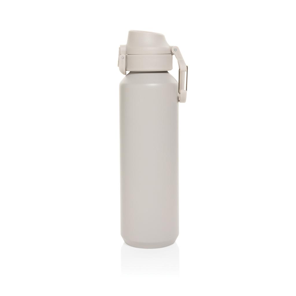Via RCS Re-steel lockable sport bottle 600ML beige