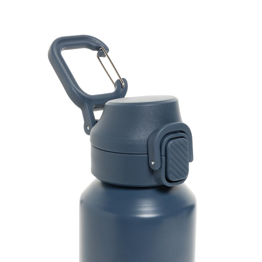 Via RCS Re-steel lockable sport bottle 600ML navy