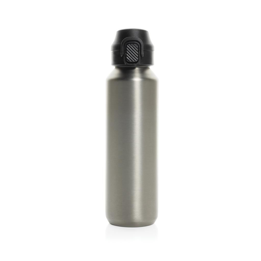 Via RCS Re-steel lockable sport bottle 600ML silver