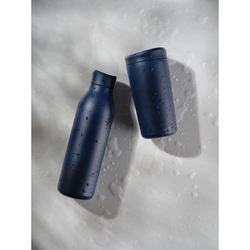 Avira Alix RCS re-steel click tumbler 400ML navy
