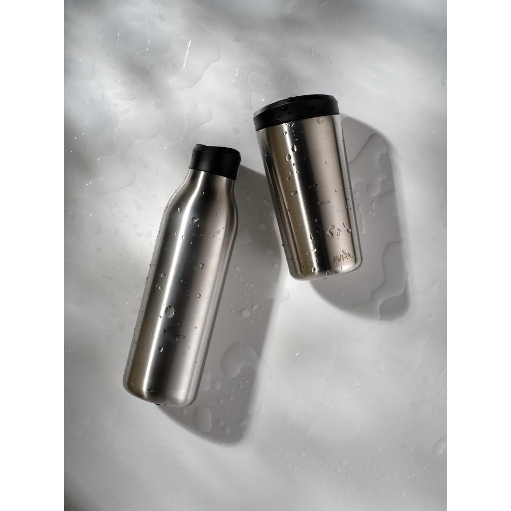 Avira Alix RCS re-steel click tumbler 400ML silver