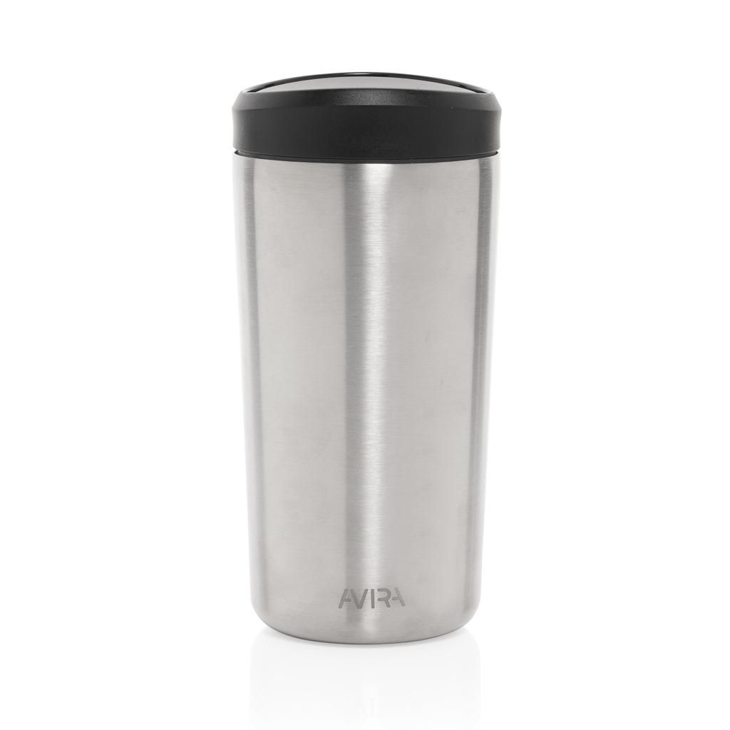 Avira Alix RCS re-steel click tumbler 400ML silver