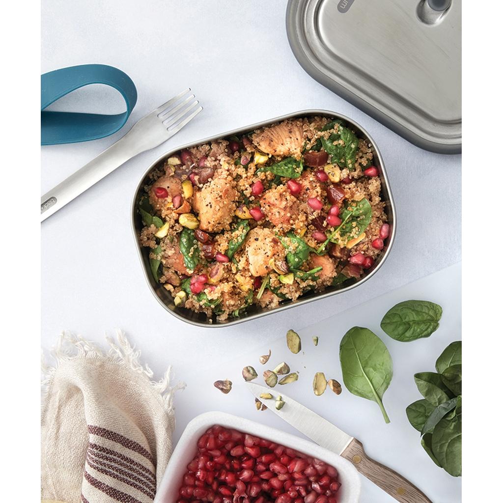 Black+Blum Stainless Steel Lunch Box Large turquoise