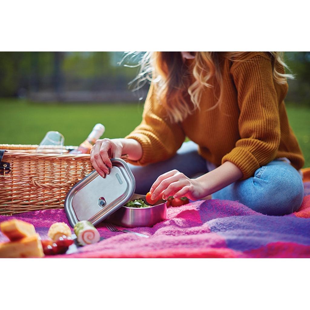 Black+Blum Stainless Steel Lunch Box Large turquoise