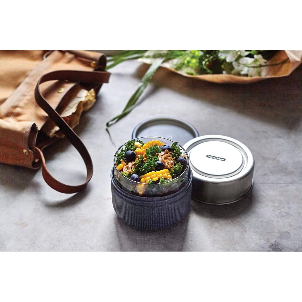Black+Blum Glass Lunch Bowl 750ml silver