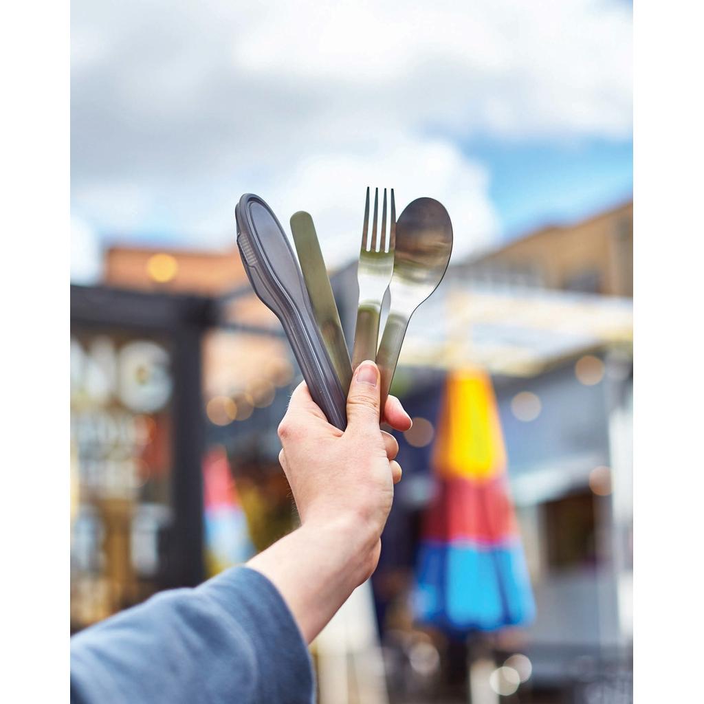 Black+Blum Cutlery Set silver