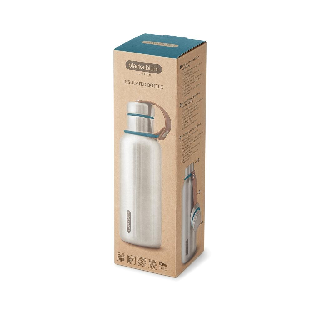 Black+Blum Insulated Water Bottle Small 500ml turquoise