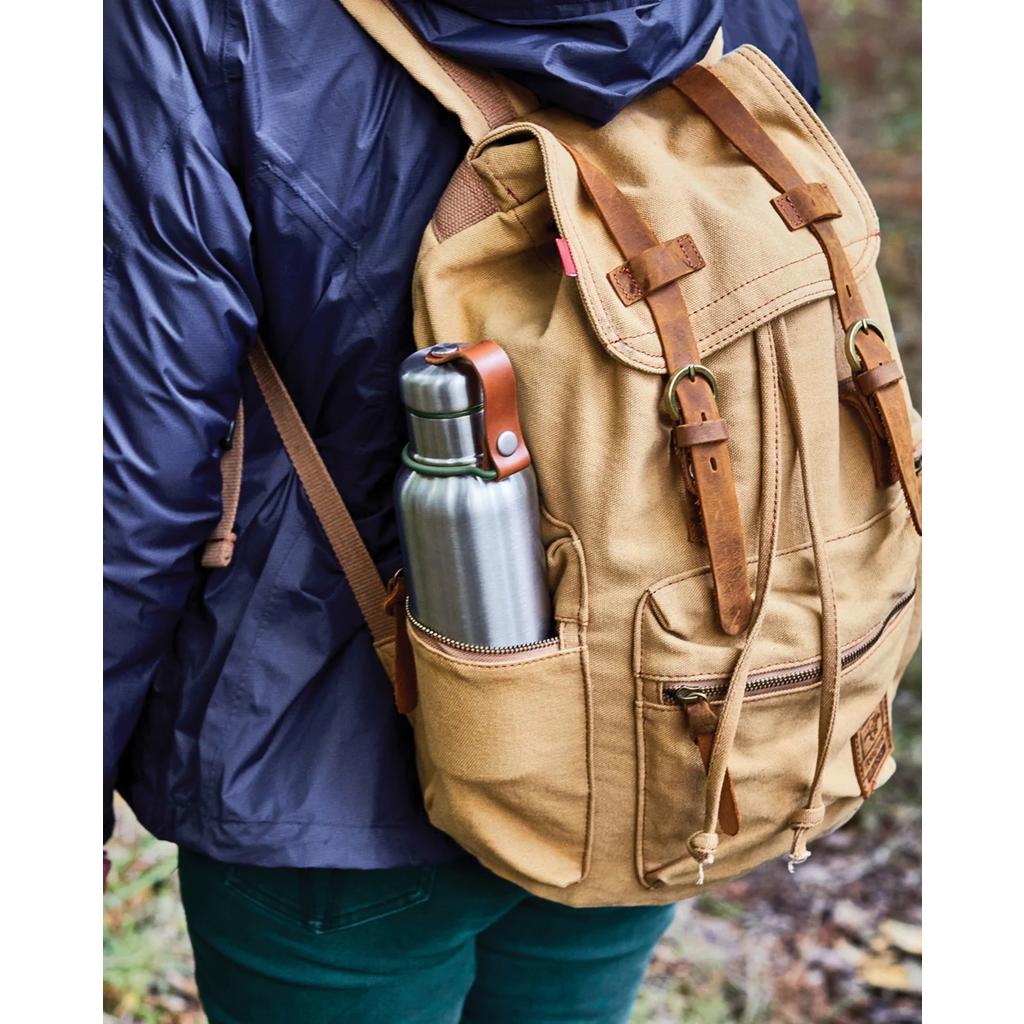 Sticlă apă izolată Black+Blum 500 ml olive green