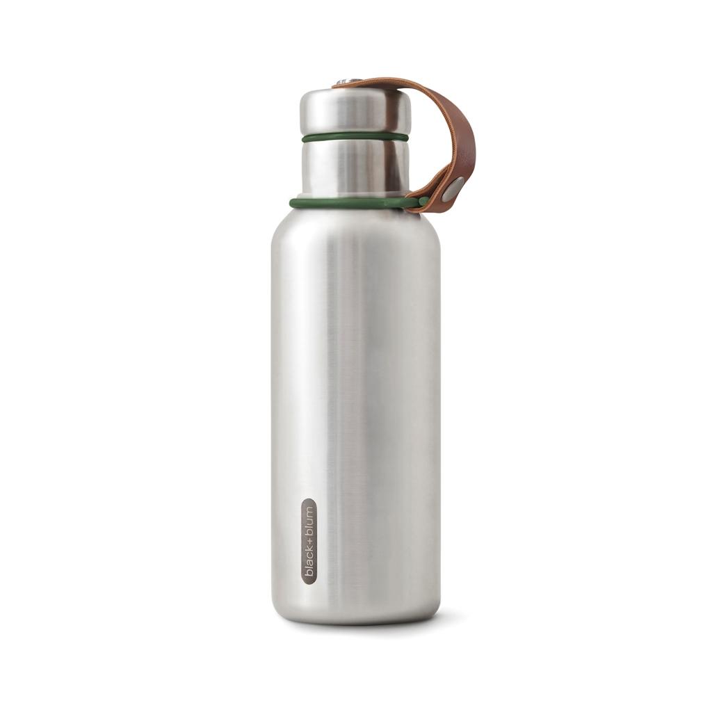 Sticlă apă izolată Black+Blum 500 ml olive green