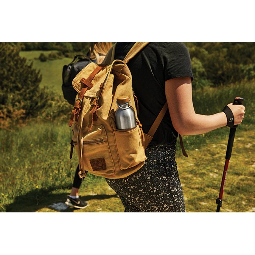 Black+Blum Steel Water Bottle 600ml turquoise