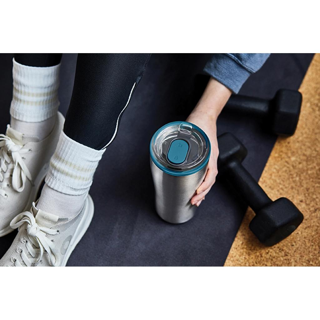 Black+Blum Insulated Travel Tumbler 600ml turquoise