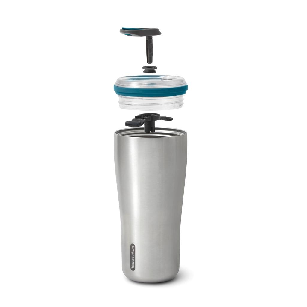 Black+Blum Insulated Travel Tumbler 600ml turquoise