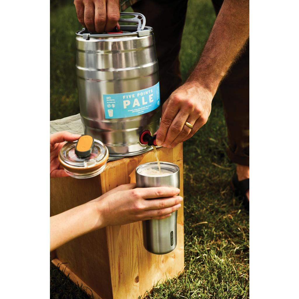 Pahar voiaj Black+Blum 600 ml orange