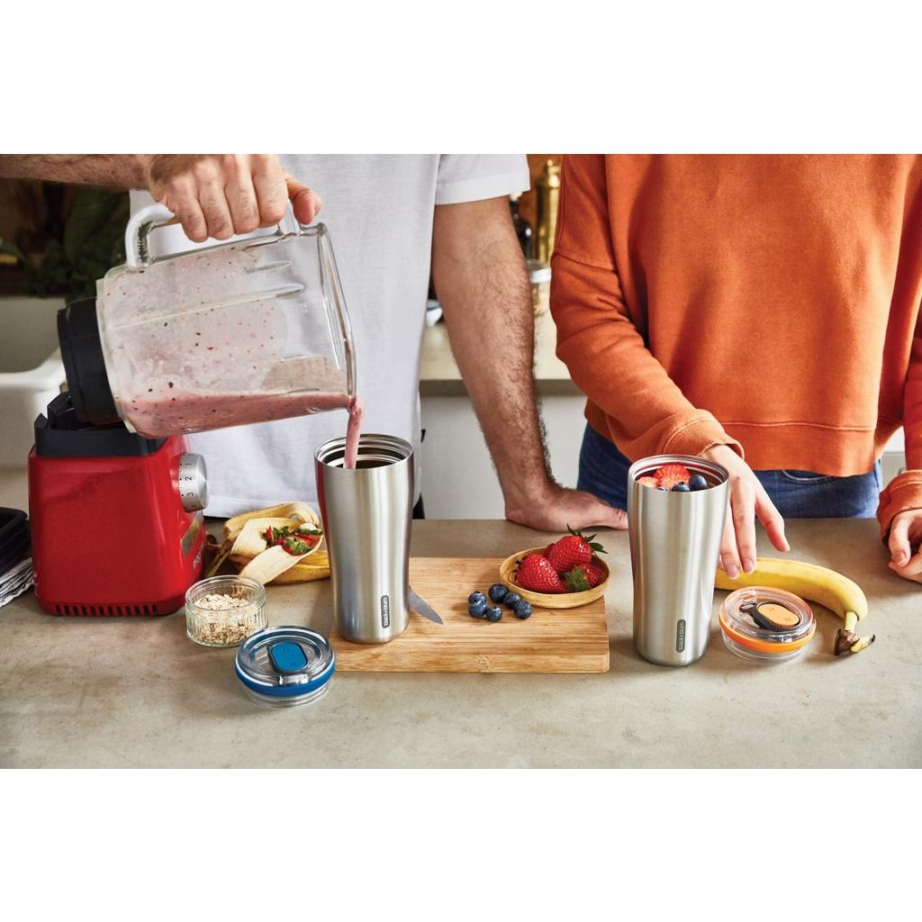 Pahar voiaj Black+Blum 600 ml orange