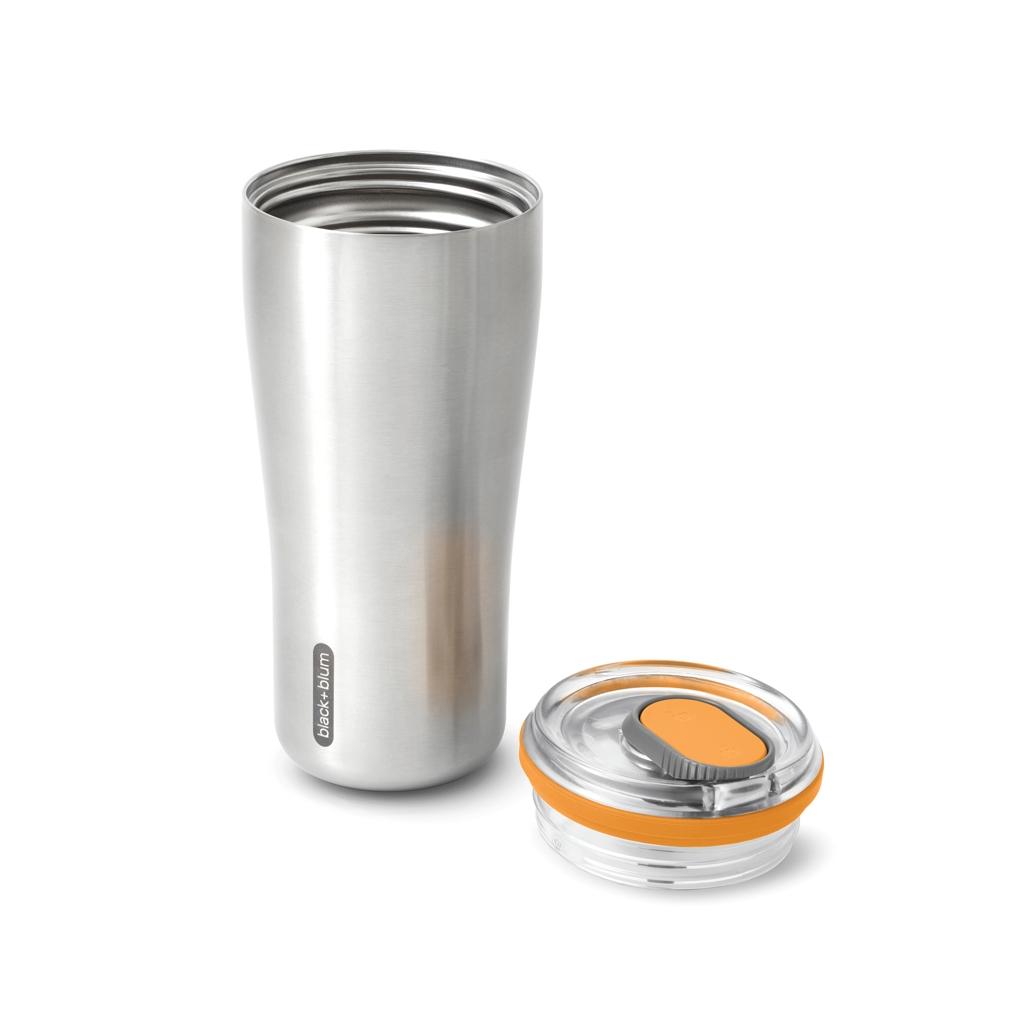 Pahar voiaj Black+Blum 600 ml orange