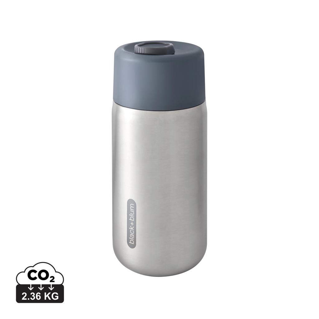 Black+Blum Insulated Leakproof Travel Cup Stainless Steel grey