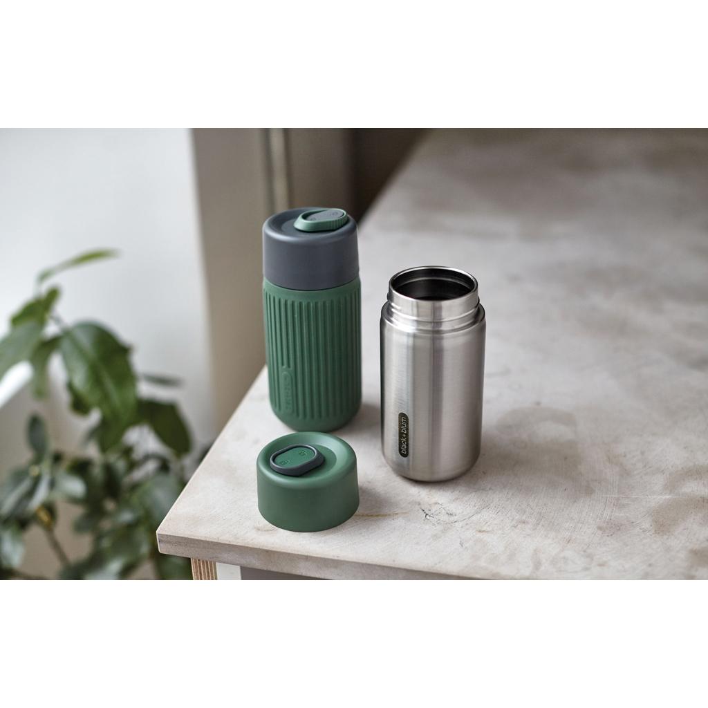 Cană voiaj oțel Black+Blum olive green