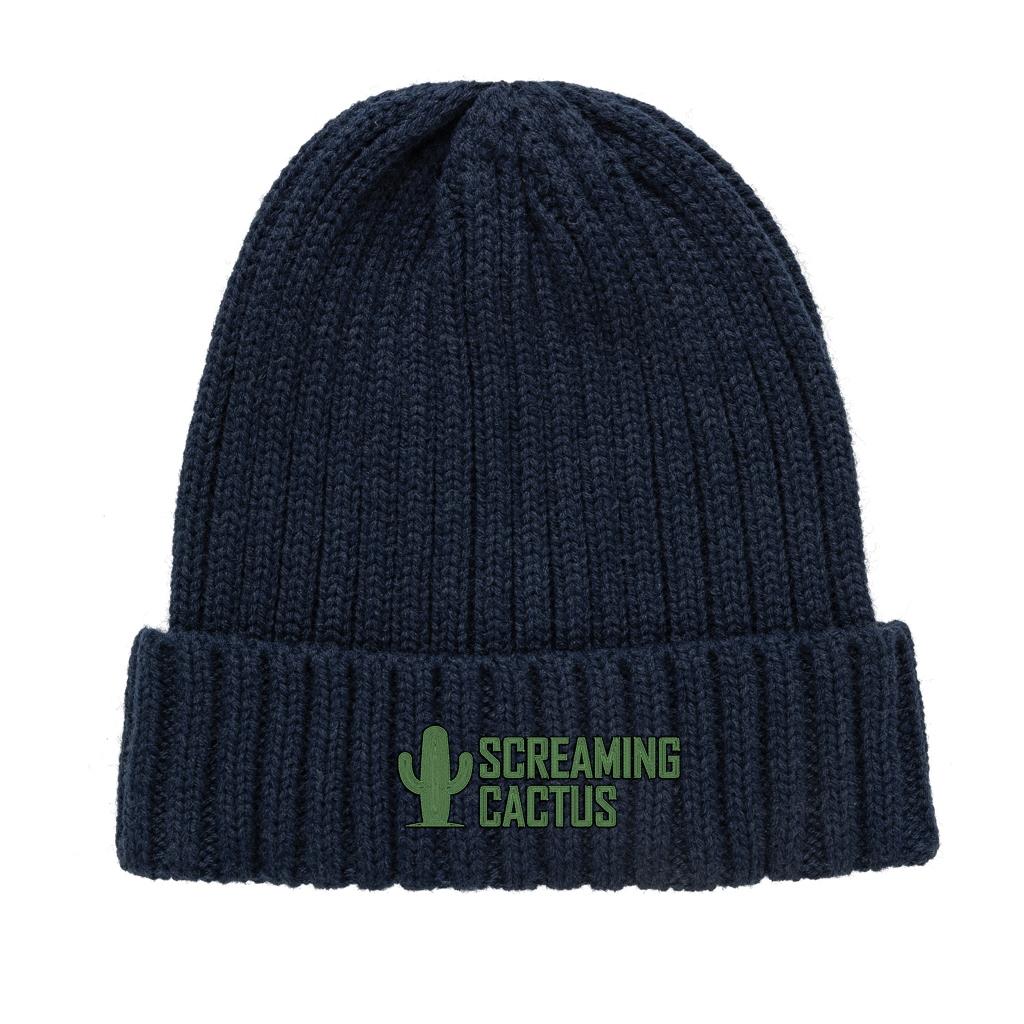 Kennedi AWARE™ Polylana® beanie with large rib navy