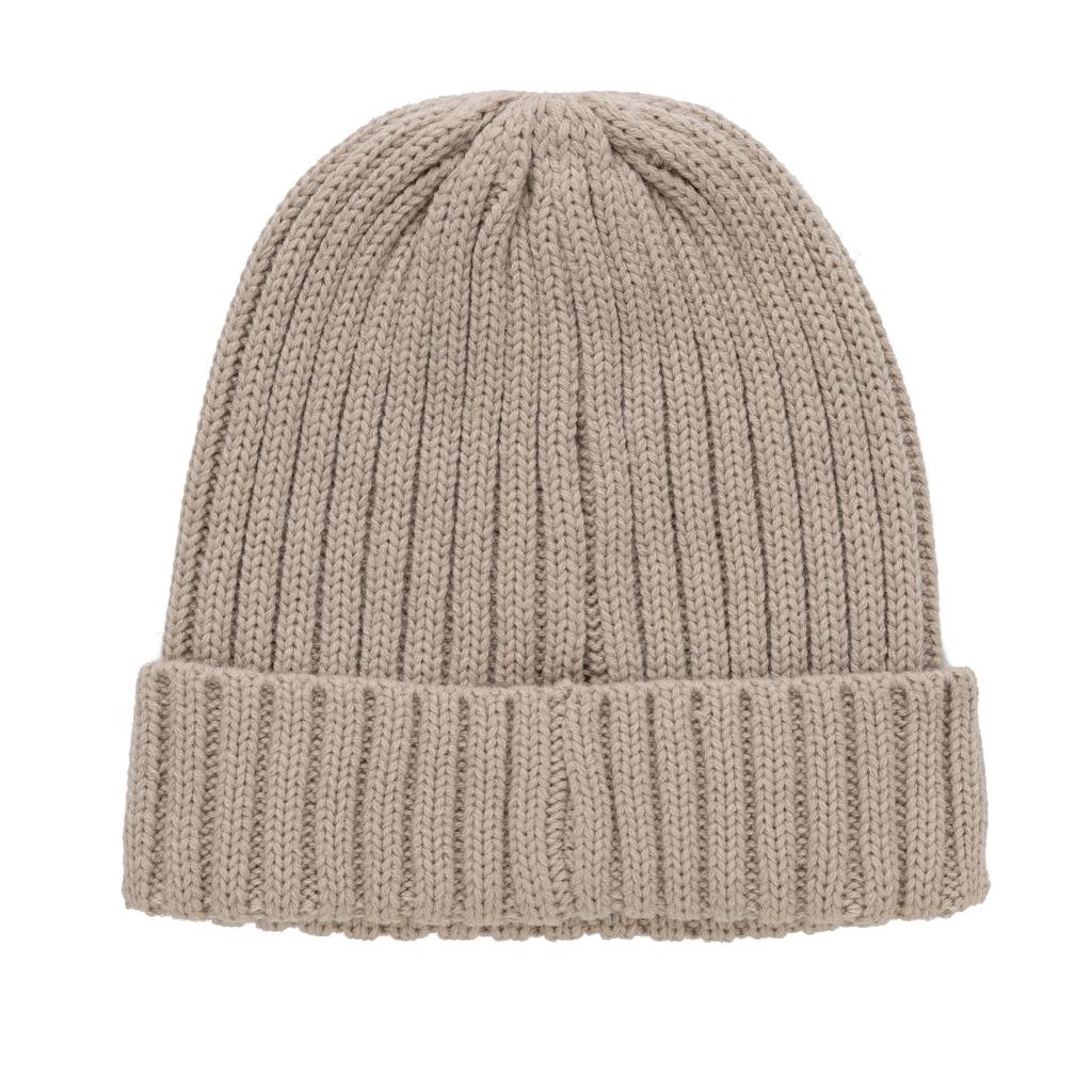 Kennedi AWARE™ Polylana® beanie with large rib desert