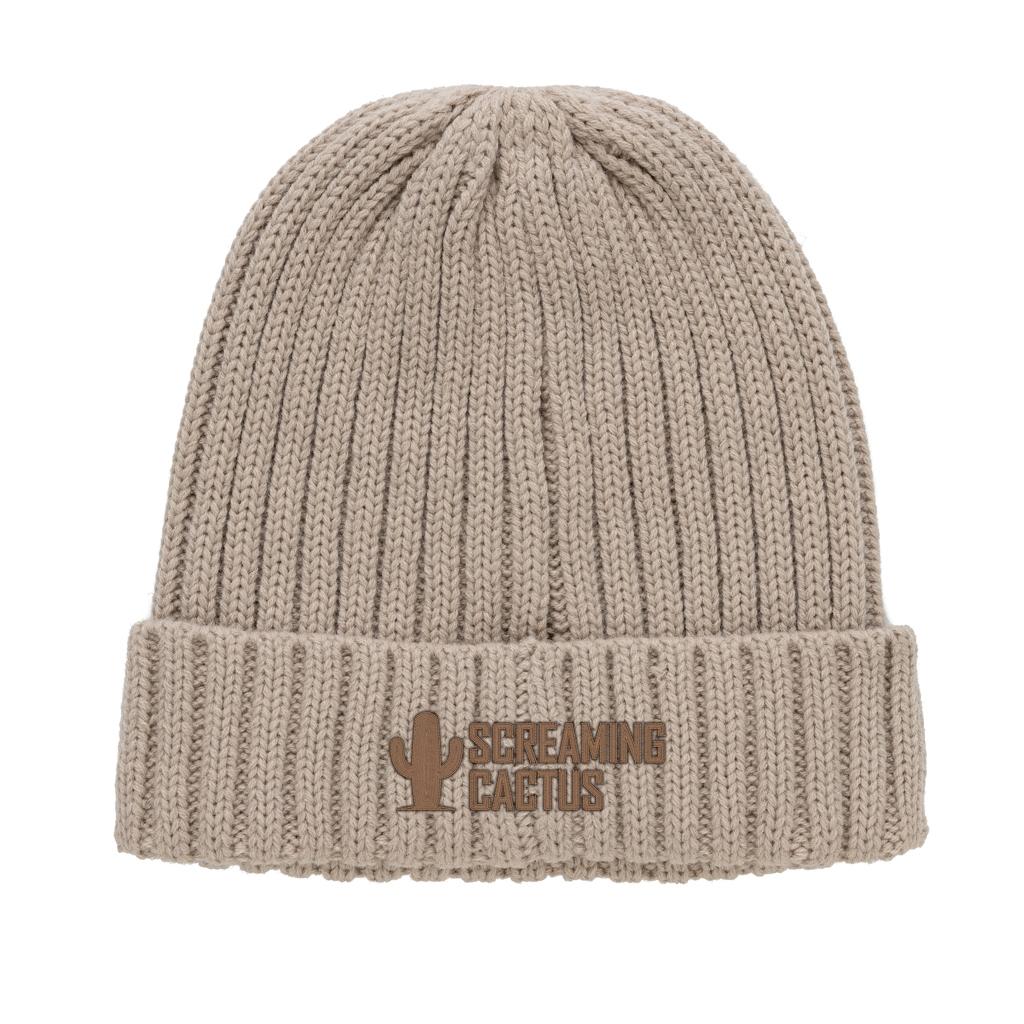 Kennedi AWARE™ Polylana® beanie with large rib desert