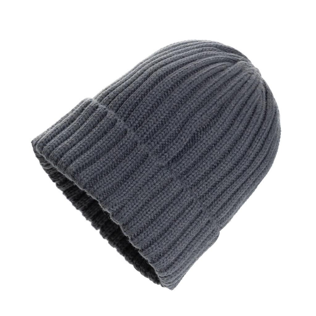 Kennedi AWARE™ Polylana® beanie with large rib anthracite