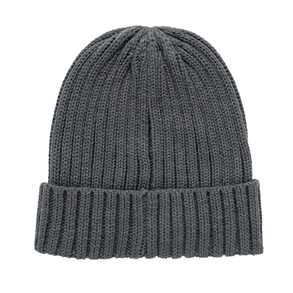 Kennedi AWARE™ Polylana® beanie with large rib anthracite