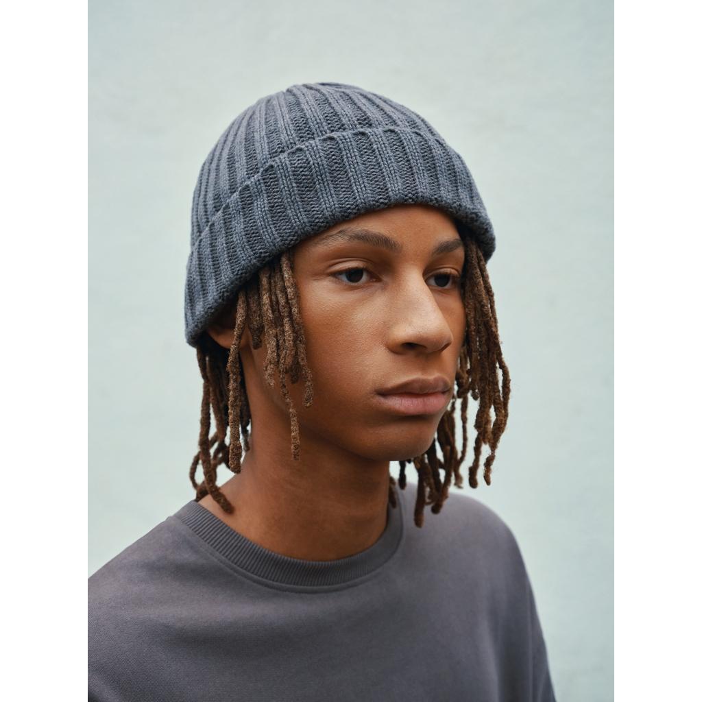 Kennedi AWARE™ Polylana® beanie with large rib anthracite