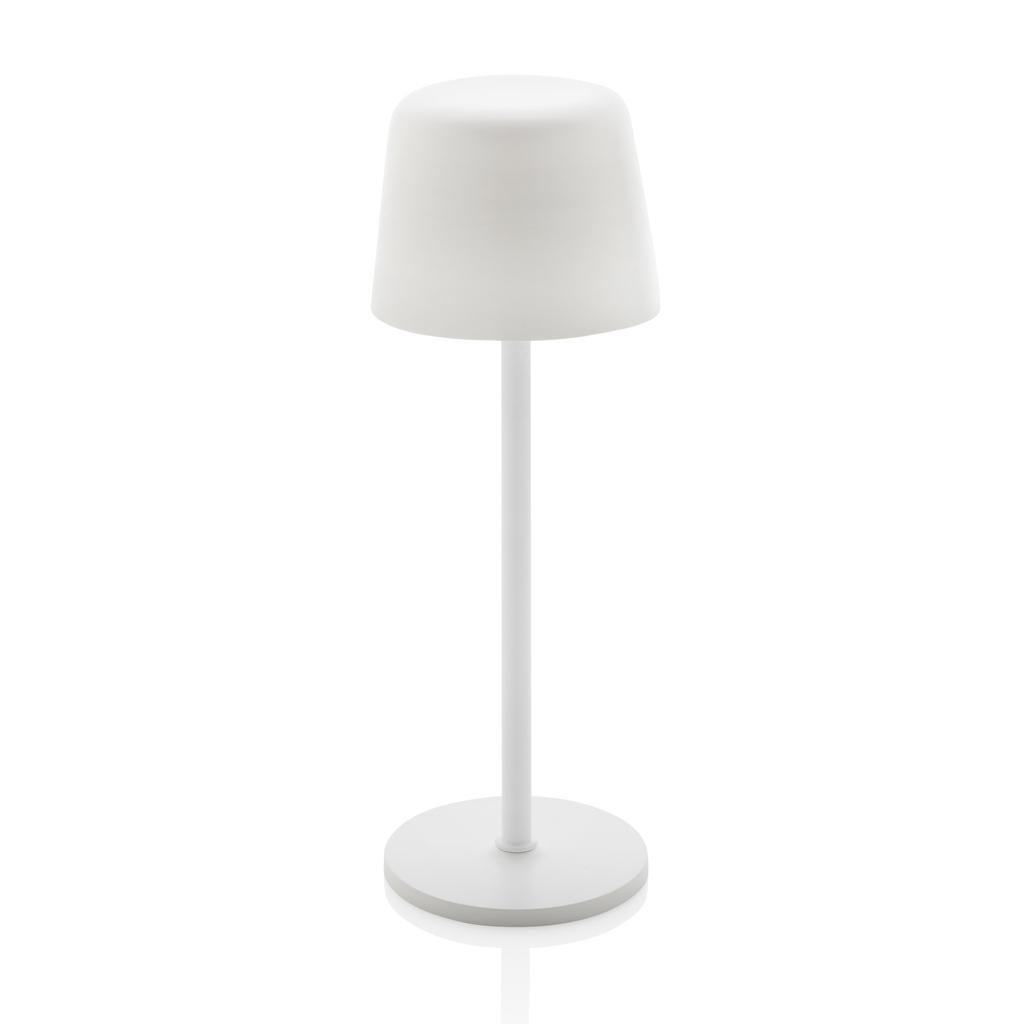Zenic RCS recycled plastic USB re-chargable table lamp transparent