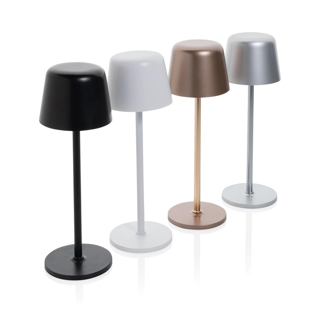 Zenic RCS recycled plastic USB re-chargable table lamp transparent