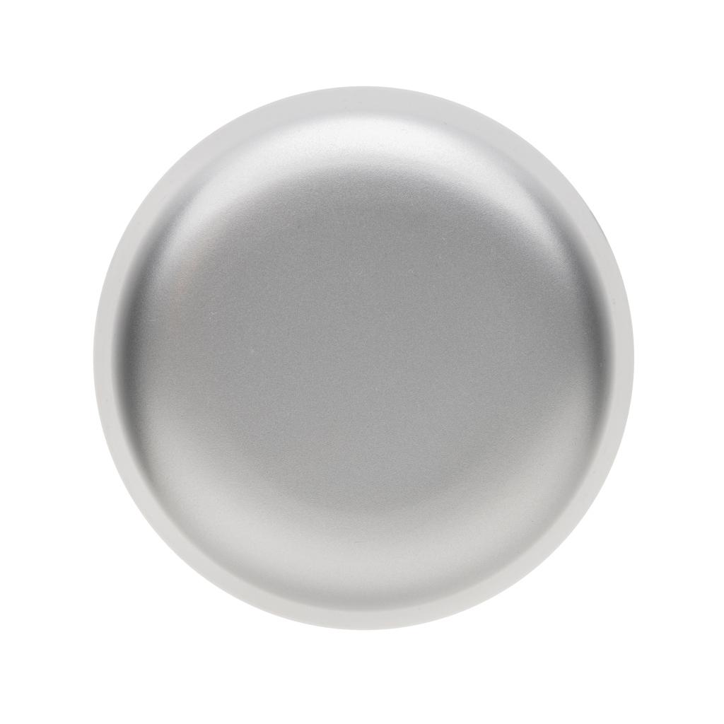 Zenic RCS recycled plastic USB re-chargable table lamp silver